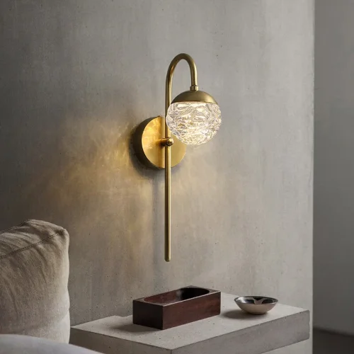 Настенный светильник VERENA WALL 208294-23 ImperiumLoft прозрачный на 1 лампу, основание латунь в стиле современный фото 7 Настенный светильник VERENA WALL 208294-23 ImperiumLoft прозрачный на 1 лампу, основание латунь в стиле современный фото 7