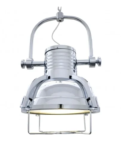 Светильник подвесной Loffi LDP 704 CHR Lumina Deco хром 1 лампа, основание хром в стиле современный лофт 