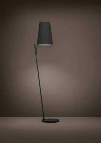 Торшер Petrosa 390134 Eglo  чёрный 1 лампа, основание чёрное в стиле современный
 фото 2