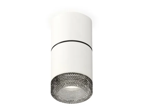 Светильник накладной Techno spot XS7401182 Ambrella light белый 1 лампа, основание белое в стиле современный хай-тек круглый