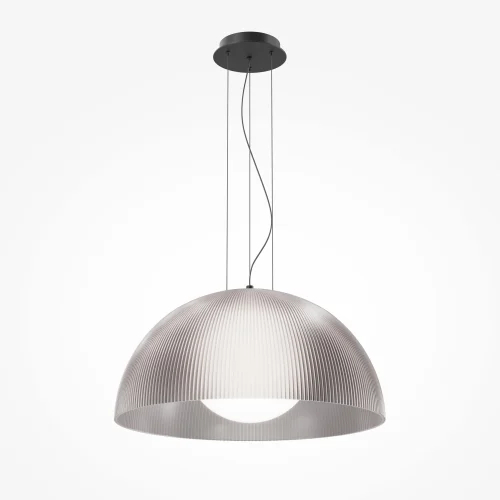 Светильник подвесной LED MOD472PL-L33B3K Batten Maytoni серый на 1 лампу, основание чёрное в стиле современный хай-тек фото 6