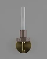 Бра LED Atelieri V11693-WL Moderli прозрачный на 1 лампу, основание бронзовое в стиле современный американский кантри 