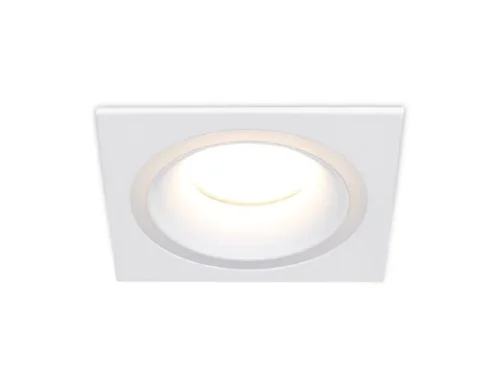 Светильник точечный TN130 Ambrella light белый 1 лампа, основание белое в стиле современный 