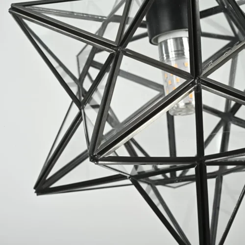 Светильник подвесной Star 189645-26 ImperiumLoft серый 1 лампа, основание чёрное в стиле современный  фото 5