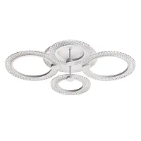 Светильник потолочный LED Molly 8017/60CL Lumion белый на 1 лампу, основание белое в стиле минимализм 