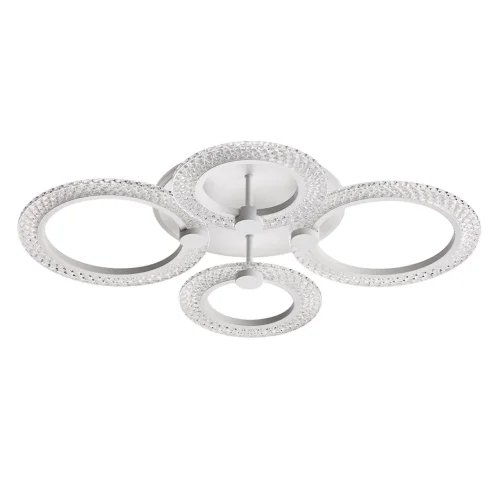 Светильник потолочный LED Molly 8017/60CL Lumion белый на 1 лампу, основание белое в стиле минимализм 