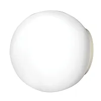 Бра 803010 Lightstar белый 1 лампа, основание бежевое белое в стиле арт-деко 