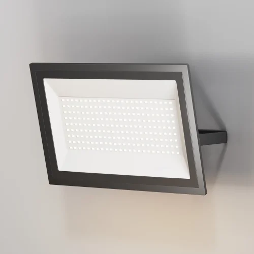 Прожектор LED Flood FL001-L150B4K Maytoni уличный IP чёрный на 1 лампу, плафон прозрачный в стиле хай-тек современный LED фото 2