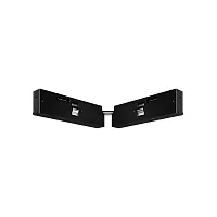 Коннектор питания угловой 3см Magnetic track system Levity TRA184CPC-1B-3 Maytoni чёрный в стиле хай-тек современный для светильников серии Magnetic track system Levity levity магнитная