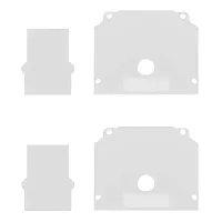 Торцевая заглушка (внешняя и внутрення 2+2шт) Skyline 48 ST047.589.02 ST-Luce чёрный в стиле хай-тек для светильников серии Skyline 48 магнитный Торцевая заглушка (внешняя и внутрення 2+2шт) Skyline 48 ST047.589.02 ST-Luce чёрный в стиле хай-тек для светильников серии Skyline 48 магнитный