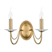 Бра Incanto 8033/2W Lumion без плафона на 2 лампы, основание хром в стиле классический 