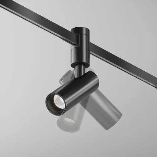 Трековый светильник Focus Led Flarity 4000K 12Вт 60° TR144-1-12W4K-W-B Maytoni чёрный для шинопроводов серии Magnetic trаck system Flarity чёрный фото 4