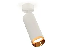 Светильник накладной XM6342005 Ambrella light белый 1 лампа, основание белое в стиле модерн хай-тек круглый