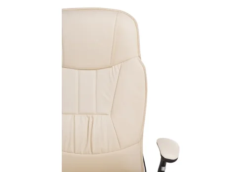 Кресло для руководителя Vestra cream 15259 Woodville, бежевый/искусственная кожа, ножки/металл/хром, размеры - ****620*640 фото 7