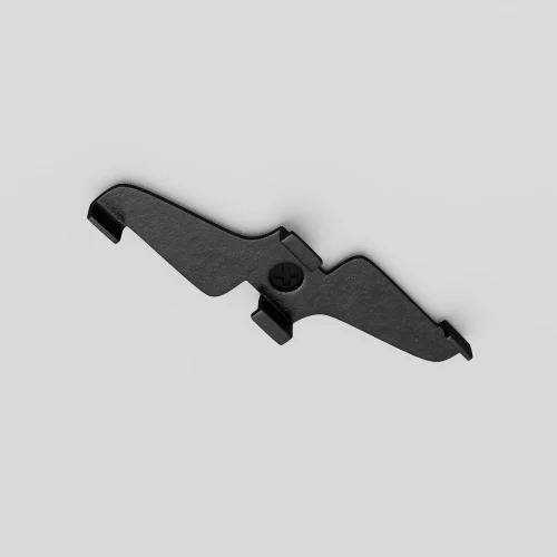 Фиксатор для накладного монтажа Magnetic track system TRA034HS-21B Maytoni чёрный в стиле хай-тек современный для светильников серии Magnetic track system Exility подвесной накладной exility тонкая магнитная магнитный фото 5