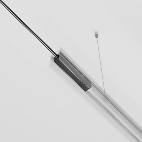 Ввод питания Magnetic track system TRA034B-42B Maytoni чёрный в стиле современный хай-тек для светильников серии Magnetic track system Exility подвесной встраиваемый накладной exility тонкая магнитная магнитный фото 6