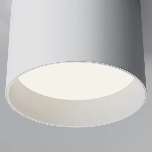 Светильник накладной Glam C096CL-GX53-W Maytoni белый 1 лампа, основание белое в стиле хай-тек современный круглый фото 4