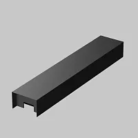 Короб для блока питания Magnetic track system Elasity TRA160BDR-B Maytoni чёрный в стиле современный хай-тек для светильников серии Magnetic track system Elasity elasity гибкая