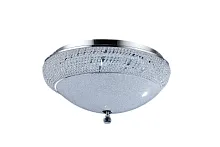 Люстра потолочная LED DDC 615-35A Lumina Deco хром на 1 лампу, основание хром в стиле современный 