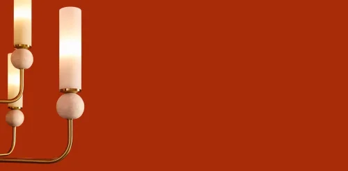 Люстра на штанге Sunspot FR5482CL-08BS Freya белая на 8 ламп, основание латунь в стиле современный фото 8 Люстра на штанге Sunspot FR5482CL-08BS Freya белая на 8 ламп, основание латунь в стиле современный фото 8