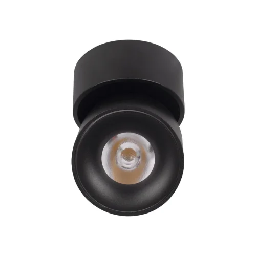 Светильник накладной LED Tictac 10180 Black LOFT IT чёрный 1 лампа, основание чёрное в стиле современный круглый фото 3