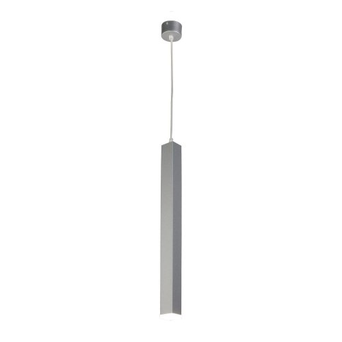 Светильник подвесной LED Somnium 2246-1P Favourite серебряный 1 лампа, основание серебряное в стиле современный трубочки