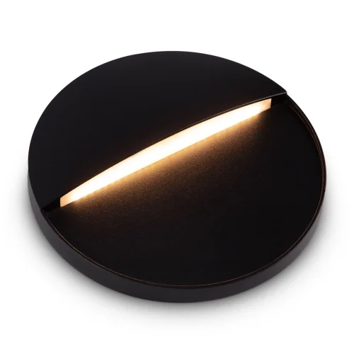 Подсветка для лестниц LED Mane O046SL-L7B3K Maytoni уличный IP54 чёрный 1 лампа, плафон чёрный в стиле современный хай-тек LED фото 2