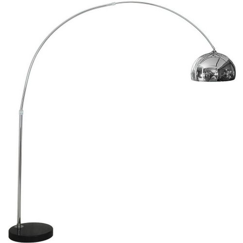 Торшер Cosmo 4917-NW Nowodvorski изогнутый хром 1 лампа, основание хром в стиле минимализм

