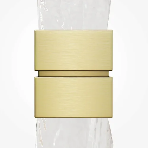 Бра LED Torris MOD505WL-L12BS3K Maytoni прозрачный на 1 лампу, основание латунь в стиле современный фото 4 Бра LED Torris MOD505WL-L12BS3K Maytoni прозрачный на 1 лампу, основание латунь в стиле современный фото 4