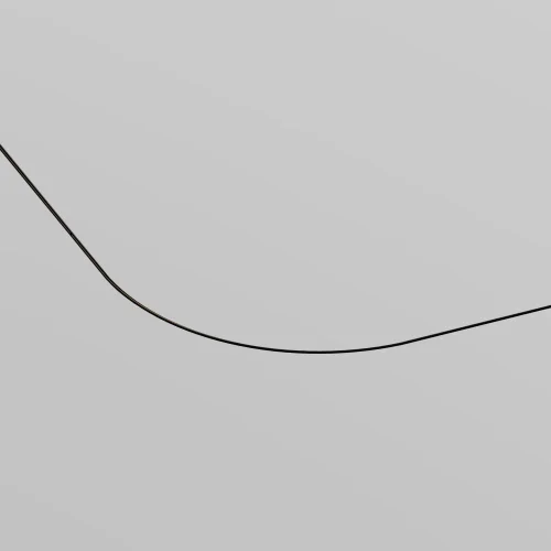 Коннектор радиусный R600 встраиваемый под ГКЛ 9,5мм черный Magnetic track system Levity TRA184-R600-12B Maytoni чёрный в стиле современный хай-тек для светильников серии Magnetic track system Levity встраиваемый levity магнитная фото 3