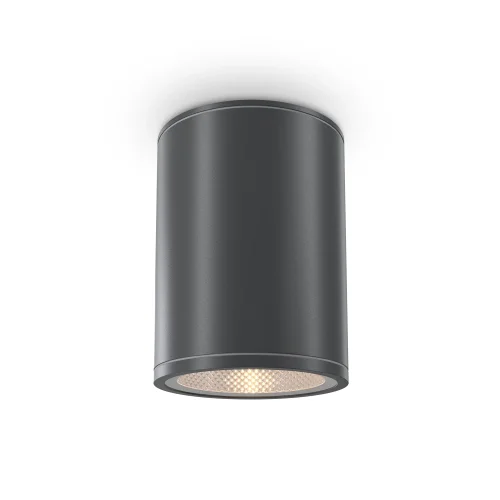 Светильник накладной LED Bar O306CL-L7GF Maytoni чёрный 1 лампа, основание чёрное в стиле современный круглый фото 3