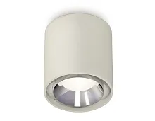Светильник накладной Techno spot XS7724003 Ambrella light серый 1 лампа, основание серое в стиле хай-тек модерн круглый