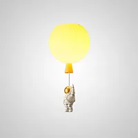 Светильник потолочный MERCURY A D20 Yellow 208655-23 ImperiumLoft жёлтый на 1 лампу, основание белое в стиле современный Светильник потолочный MERCURY A D20 Yellow 208655-23 ImperiumLoft жёлтый на 1 лампу, основание белое в стиле современный