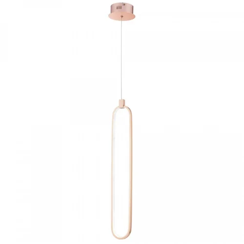 Светильник подвесной LED Chain MOD017PL-L13G Maytoni золотой на 1 лампу, основание золотое в стиле современный 