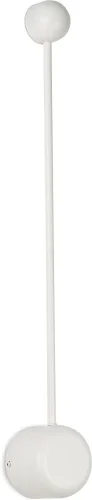Бра LED Provo V10539-WL Moderli белый на 1 лампу, основание белое в стиле хай-тек отражённый свет
