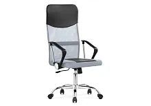 Компьютерное кресло Arano 1 light gray 15792 Woodville, серый/сетка искусственная кожа, ножки/металл/хром, размеры - *1190***660*600