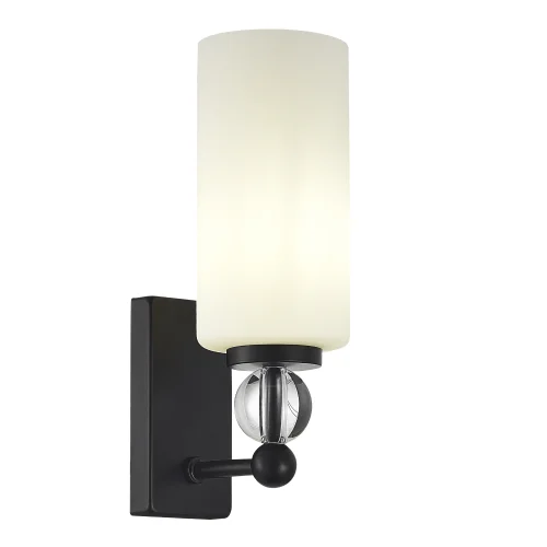 Бра Aurora SL2003.401.01 ST-Luce белый на 1 лампу, основание чёрное в стиле современный 