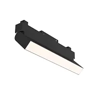 Трековый светильник LED Magnetic track system Gravity TR075-2-20W4K-B Maytoni чёрный для шинопроводов серии Magnetic track system Gravity чёрный