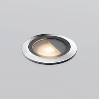 Встраиваемый светильник ЛЕД уличный Клапан / Vent O517DL-L8S3K Maytoni уличный IP65 серебро на 1 лампу, плафон серебро в стиле современный ЛЕД Встраиваемый светильник ЛЕД уличный Клапан / Vent O517DL-L8S3K Maytoni уличный IP65 серебро на 1 лампу, плафон серебро в стиле современный ЛЕД