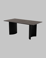 Стол обеденный Celestia 180*90*75, темное дерево УТ000041365 Stool Group столешница темная дерево из мдф