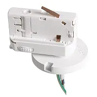 Asta 594016 Трековое крепление с 3-фазным адаптером к 05101x/21444x Lightstar белый в стиле современный для светильников серии Asta трёхфазный