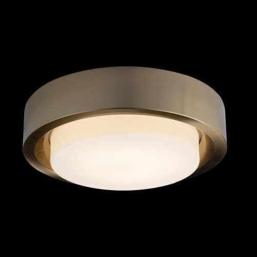 Светильник потолочный LED Button 10007/18 Copper LOFT IT белый 1 лампа, основание медь в стиле современный  фото 5