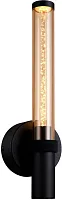 Бра LED Gordon 4716-1W Favourite янтарный на 1 лампу, основание чёрное в стиле современный 