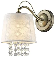 Бра 716-501-01 Velante белый 1 лампа, основание бронзовое в стиле прованс 