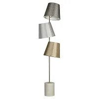 Торшер LSP-0517 Lussole  серый 3 лампы, основание серое в стиле современный
