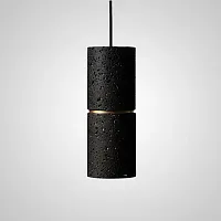 Светильник подвесной ROGERD Black Brass 208593-23 ImperiumLoft чёрный на 1 лампу, основание чёрное в стиле современный 
