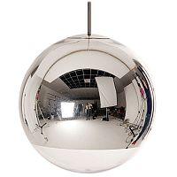 Светильник подвесной Mirror Ball D50 179996-22 ImperiumLoft прозрачный 1 лампа, основание серебряное в стиле минимализм хай-тек лофт 