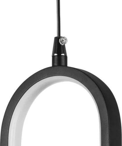 Светильник подвесной LED Saturno 749017 Lightstar чёрный на 1 лампу, основание чёрное в стиле минимализм современный фото 4 Светильник подвесной LED Saturno 749017 Lightstar чёрный на 1 лампу, основание чёрное в стиле минимализм современный фото 4