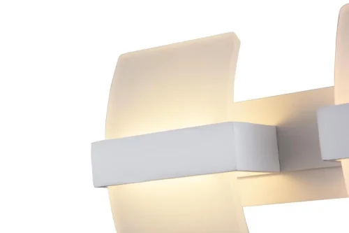 Бра Ortona VL8161W02 Vele Luce белый на 1 лампу, основание белое в стиле хай-тек фото 3