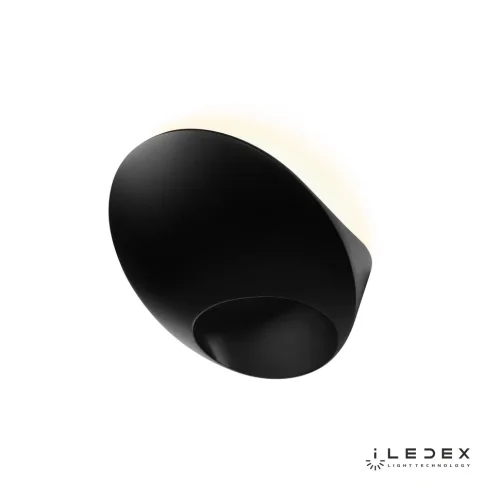 Бра LED Light Flux ZD8152-6W BK iLedex чёрный на 1 лампа, основание чёрное в стиле современный хай-тек 
